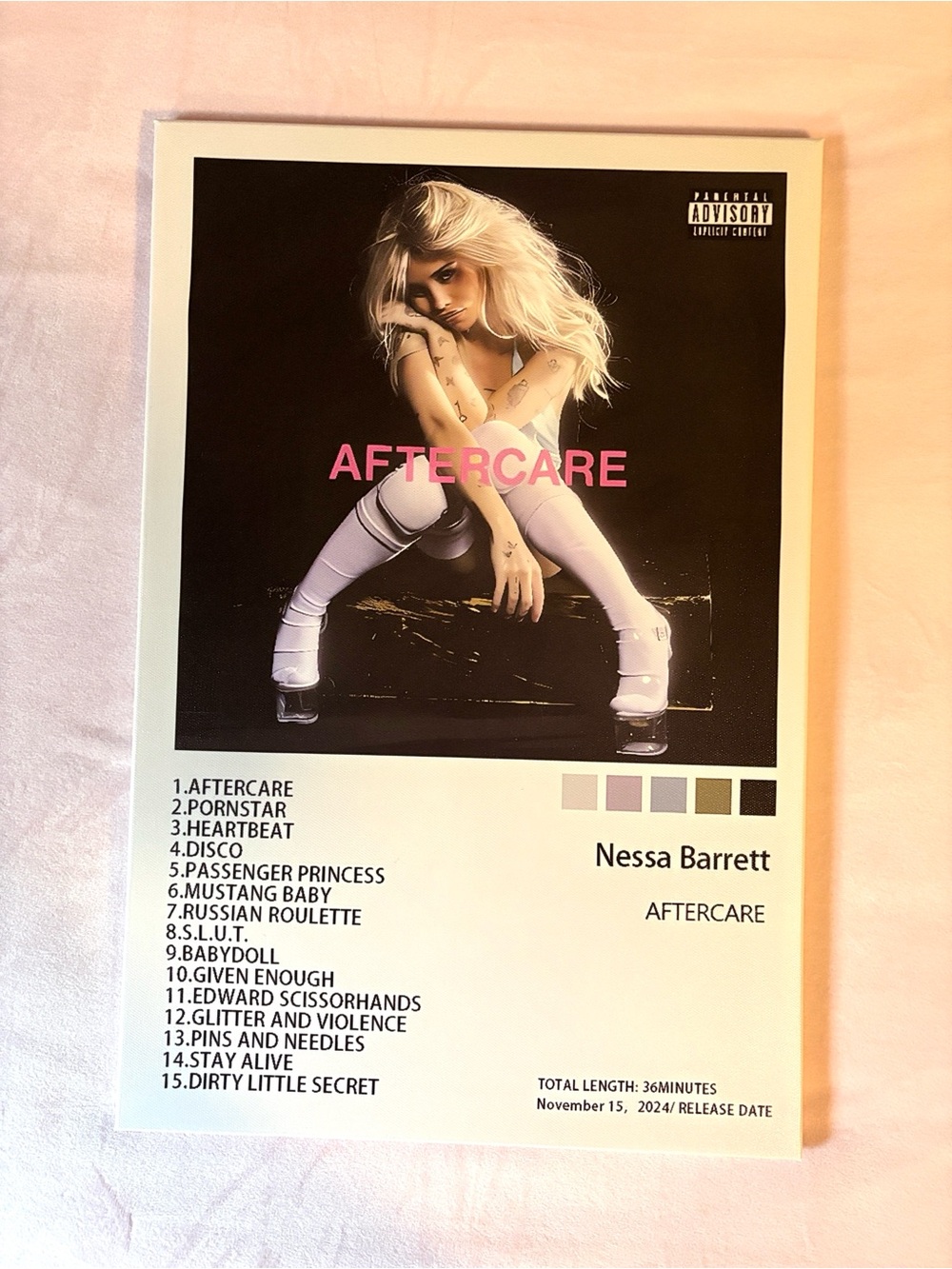 Nessa Barrett Canvas Poster